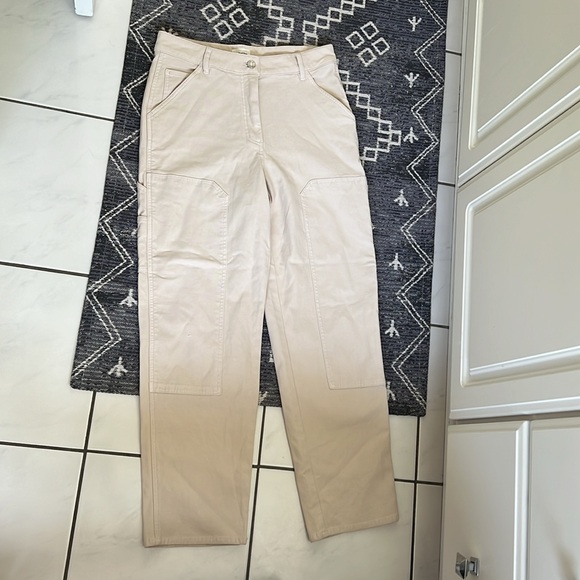 Aritzia Wilfred Brennan High Rise Cotton Utility Pant - Picture 5 of 8